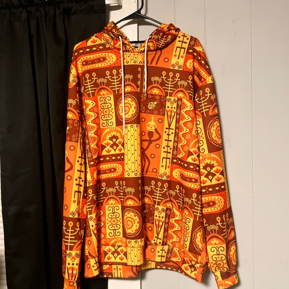 Unique hooded sweatshirt